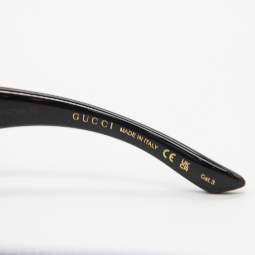 NEW GUCCI SUNGLASSES GG1492S BLACK UNISEX EYEWEAR - Picture 11 of 13